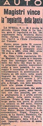 1957 II Coppa La Spezia D